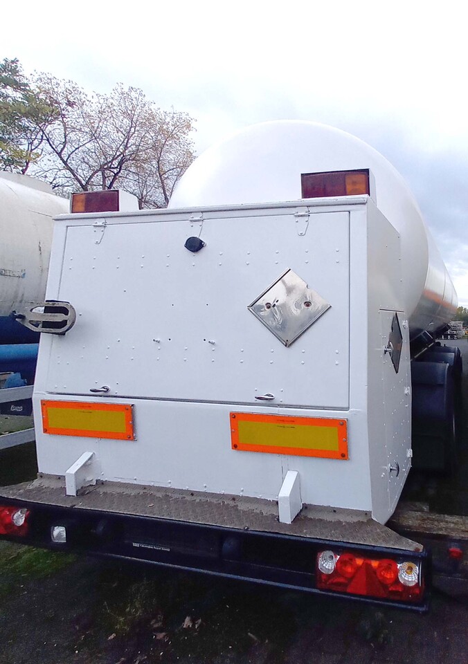 Gas cryogenic for nitrogen, argon, oxygen - Tank semi-trailer: picture 3