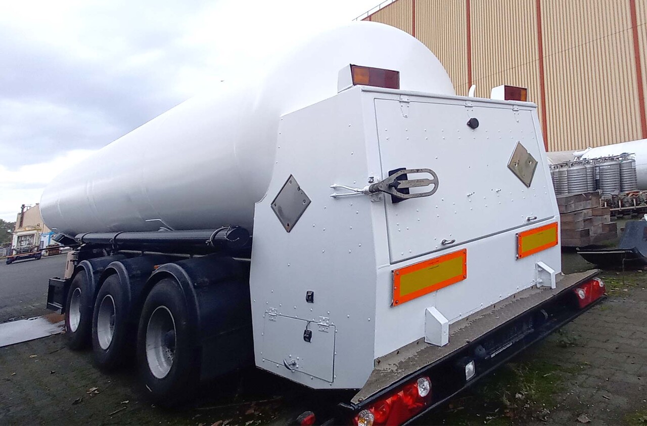 Gas cryogenic for nitrogen, argon, oxygen - Tank semi-trailer: picture 4