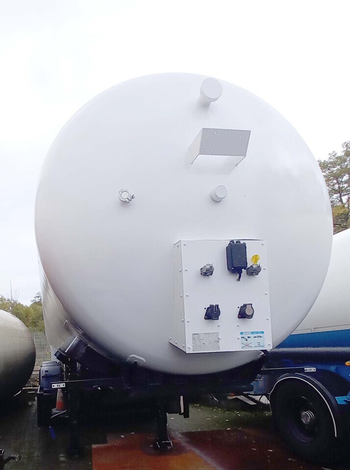 Gas cryogenic for nitrogen, argon, oxygen - Tank semi-trailer: picture 1