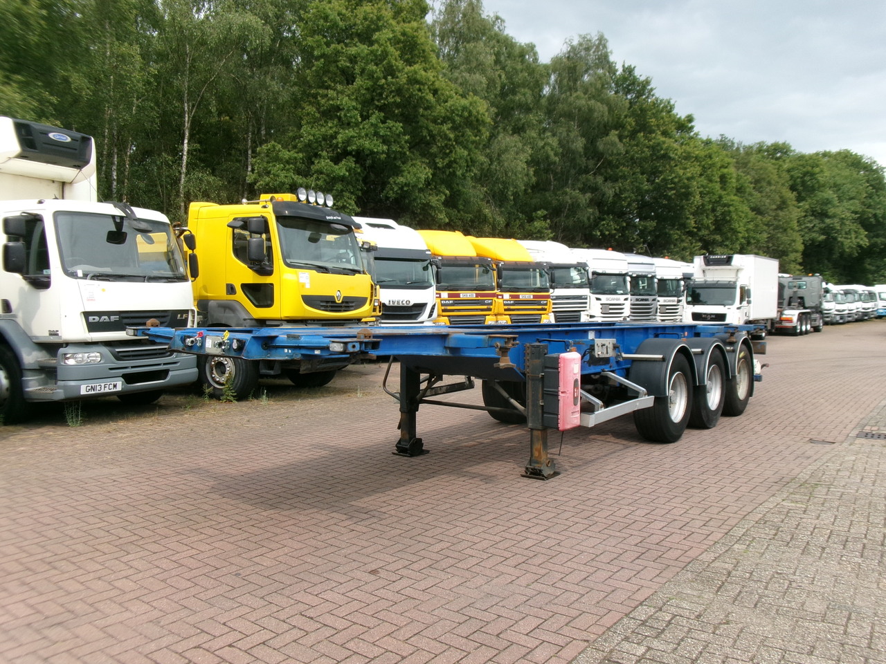 General Trailer 3-axle container trailer 20-25-30 ft - Container transporter/ Swap body semi-trailer: picture 1