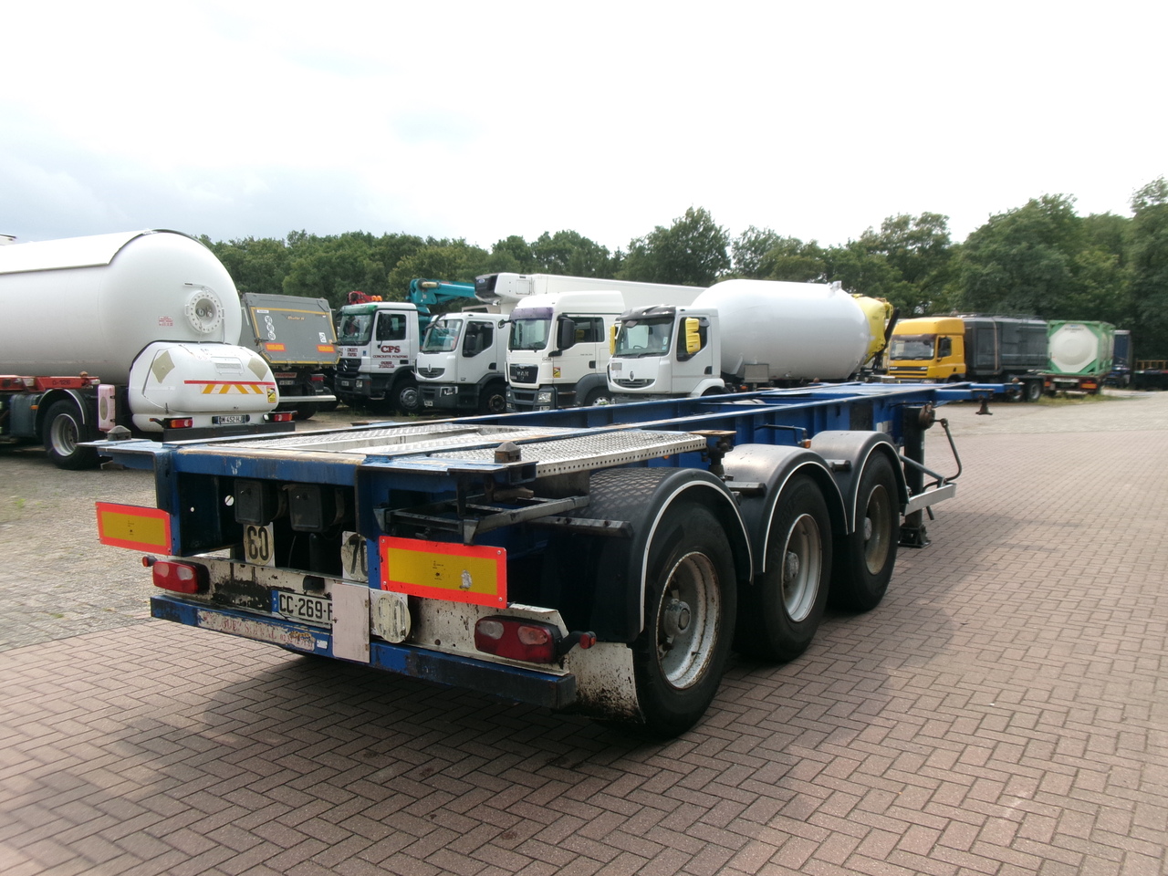 General Trailer 3-axle container trailer 20-25-30 ft - Container transporter/ Swap body semi-trailer: picture 4