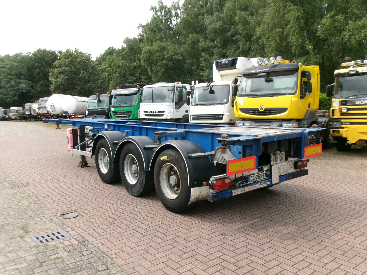 General Trailer 3-axle container trailer 20-25-30 ft - Container transporter/ Swap body semi-trailer: picture 3