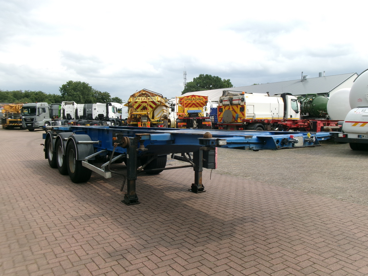 General Trailer 3-axle container trailer 20-25-30 ft - Container transporter/ Swap body semi-trailer: picture 2