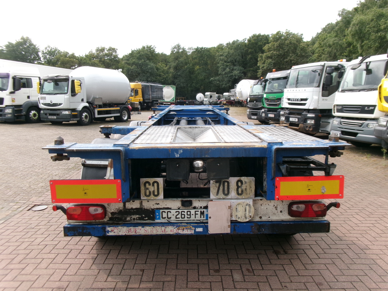 General Trailer 3-axle container trailer 20-25-30 ft - Container transporter/ Swap body semi-trailer: picture 5
