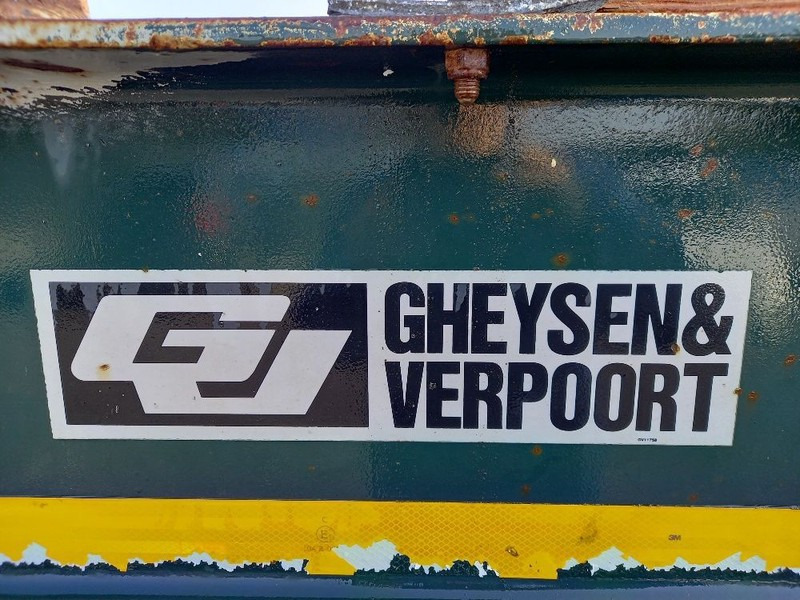 Low loader semi-trailer Gheysen en Verpoort PLATFORM WITH EXTENDERS AND LEAF SUSPENSION: picture 8