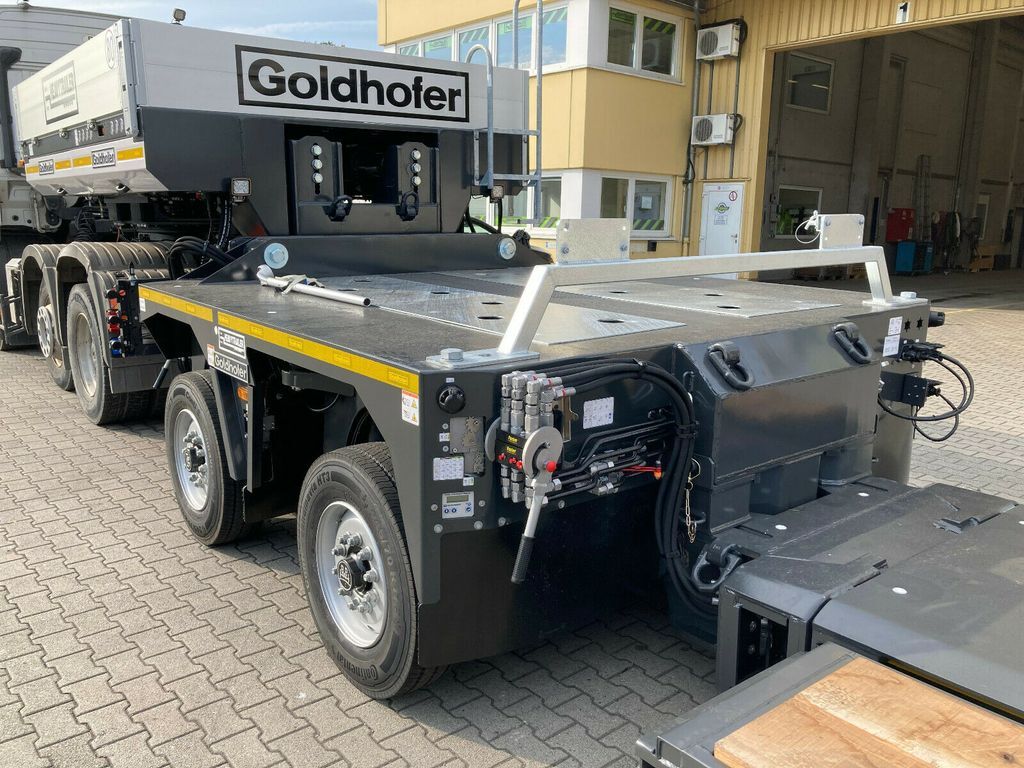 Goldhofer 2+4-Achs-Tiefbett-Kombination VP 6  - Low loader semi-trailer: picture 4