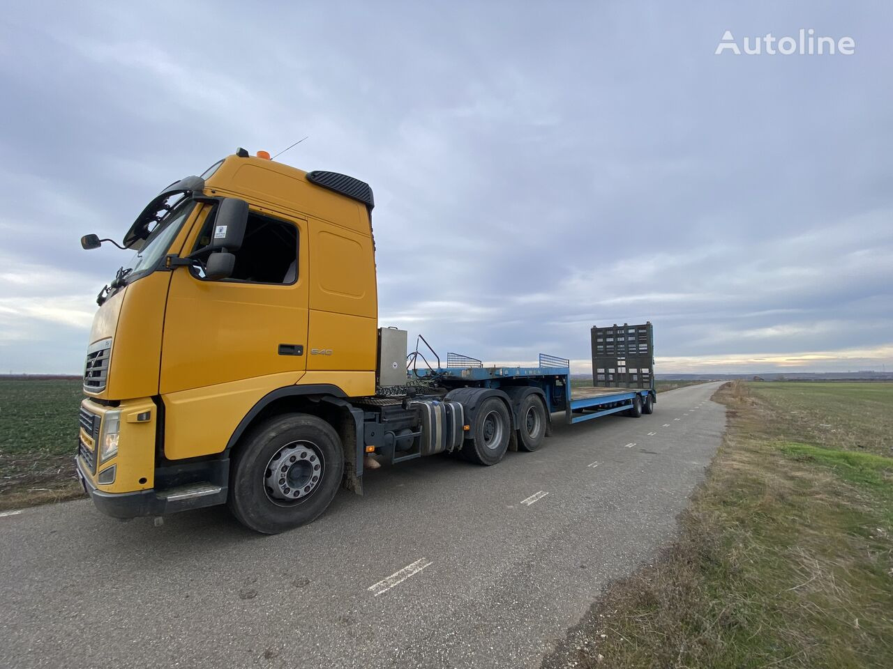 Goldhofer GOLDHOFFER STZ - L2 - 23/80 Trailer Agabaritic 2 VIRATOARE : 2 S - Low loader semi-trailer: picture 5