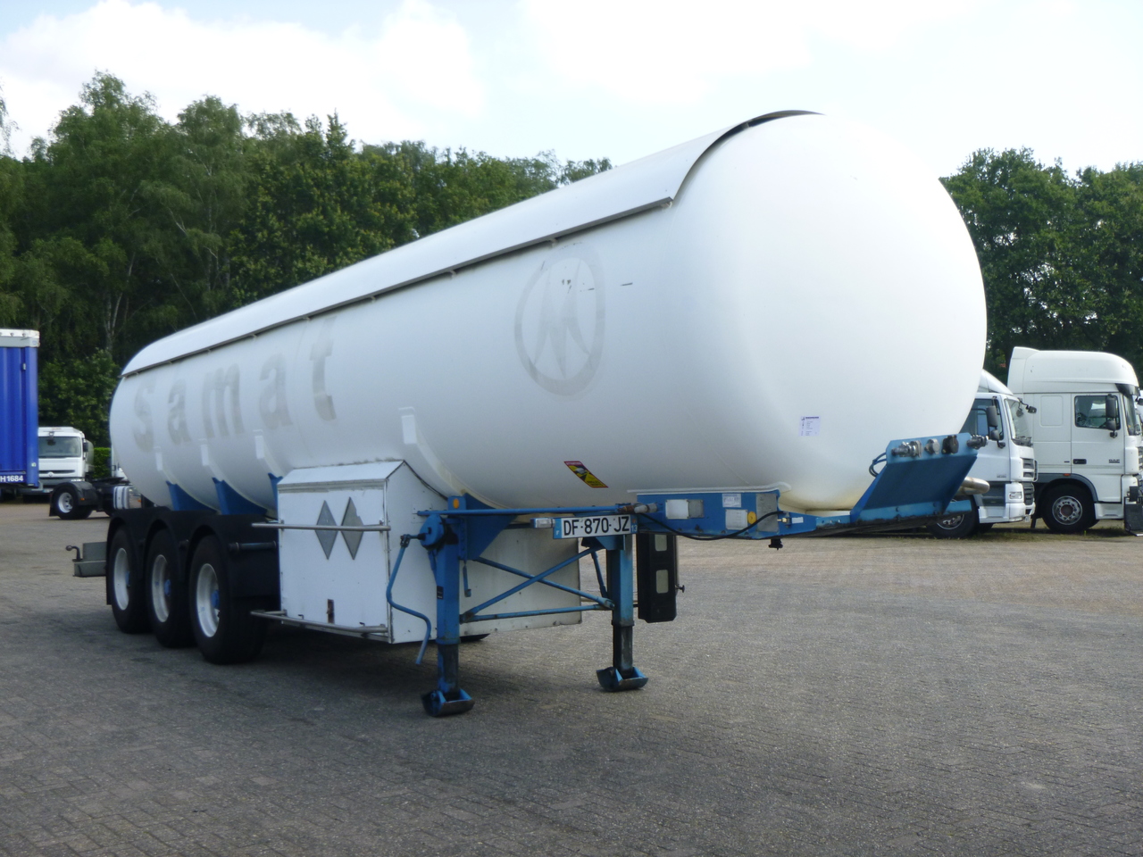 Guhur Low-pressure gas tank steel 31.5 m3 / 10 bar (methyl chloride) - Tank semi-trailer: picture 2