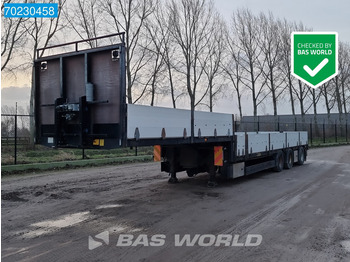 HRD RV 8970 3 axles Extendable Lenkachse Liftachase Tieflader SAF - Low loader semi-trailer: picture 1