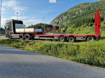 HRD maskinhenger - Low loader semi-trailer: picture 1