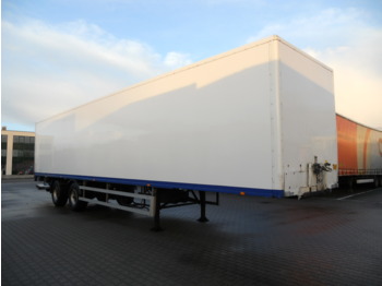 Closed box semi-trailer HTF HZCT 32 koffer Lenkachse, LBW: picture 1