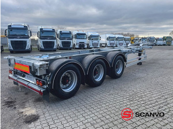 Hangler SDS 430 container chassis / multi låse - Container transporter/ Swap body semi-trailer: picture 1