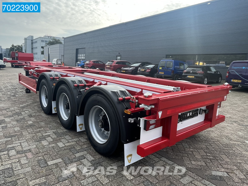 Jumbo 45.11 CCU.16-27 2x 20ft 40ft 45ft liftachse - Container transporter/ Swap body semi-trailer: picture 1