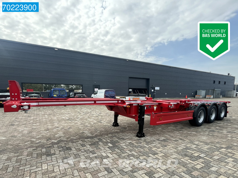 Jumbo 45.11 CCU.16-27 2x 20ft 40ft 45ft liftachse - Container transporter/ Swap body semi-trailer: picture 2