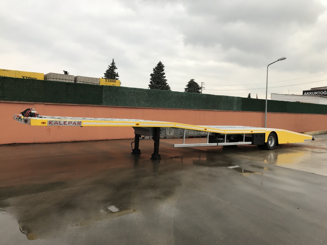 KALEPAR KLP 119V3 Car/Caravan/Van/Mobilehome Transporter - Autotransporter semi-trailer: picture 1