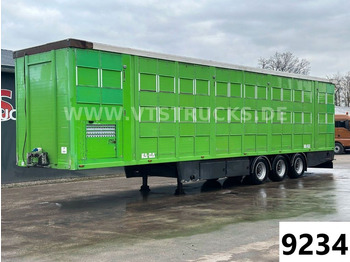 KA-BA SAT 36/135 3.Stock Viehauflieger,Hubdach  - Livestock semi-trailer: picture 1