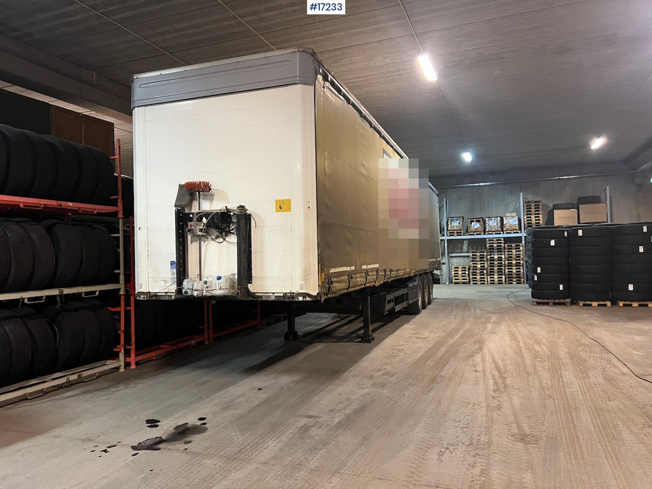 KØGEL 3 akslet Gardinsemi - Curtainsider semi-trailer: picture 1