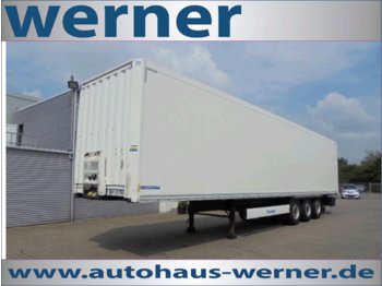 Closed box semi-trailer KRONE Koffer DryLiner SDK27 eLB4-LI LASI SAF Liftachse: picture 1