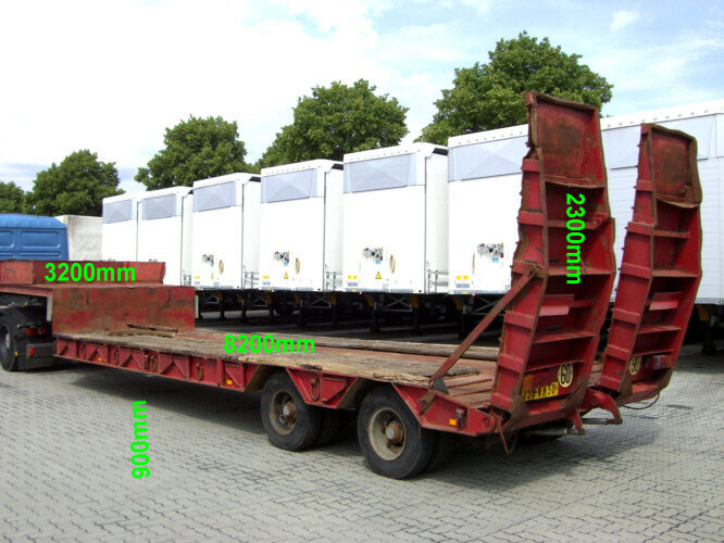 Kaiser - SAnh Tieflader KAISER - Low loader semi-trailer: picture 1