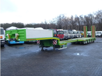 Low loader semi-trailer Kassbohrer 5-axle semi-lowbed trailer / 74000 kg / ext. 15.2 m: picture 1