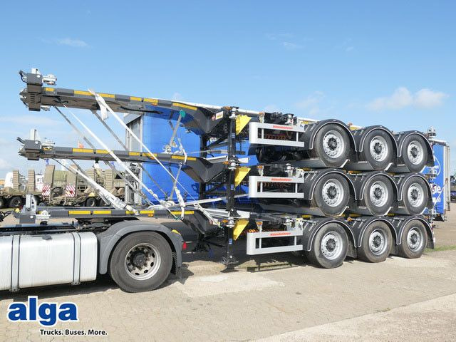 Kässbohrer XS, Multichassis, alle Container, Luft-Lift, BPW  - Container transporter/ Swap body semi-trailer: picture 1