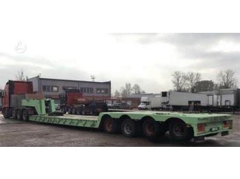 Low loader semi-trailer King 111 TON , 4 axle: picture 1