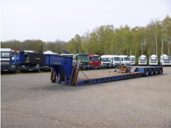 Low loader semi-trailer King 4-axle lowbed trailer 104 t / 9.6 m / 4 steering axles: picture 1