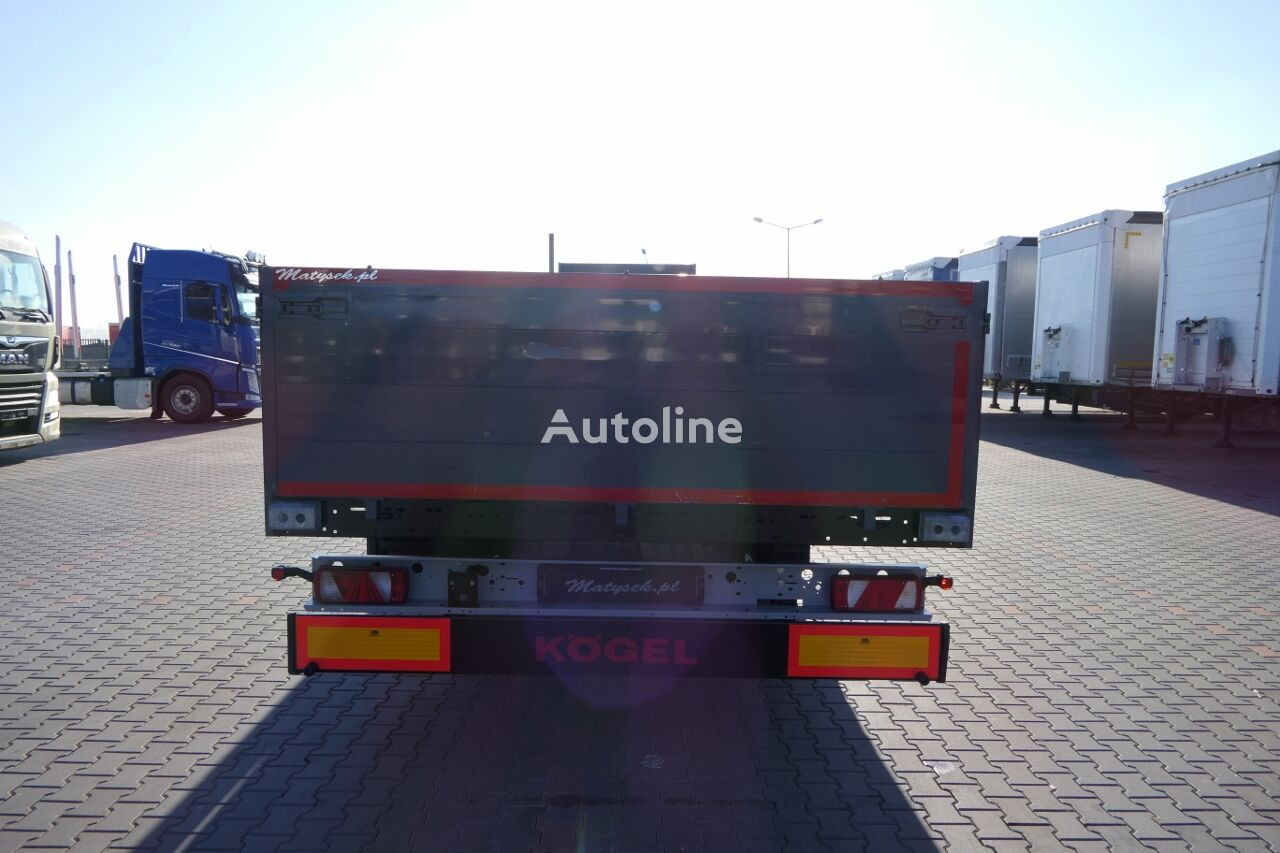Kögel BOARDWANDED / FOR BUILDING / 2 AXES / 13,55 M - Dropside/ Flatbed semi-trailer: picture 5