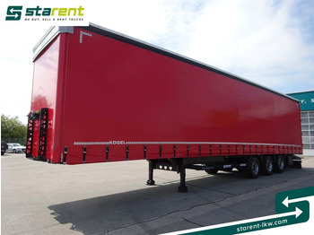 Kögel Megatrailer Hubdach Liftachse DC 9.5 Zertifikat  - Curtainsider semi-trailer: picture 1