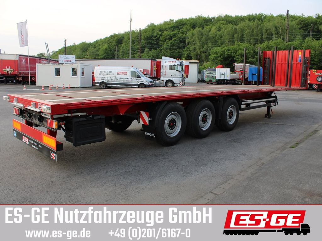 Kögel Multi Chassis - 3-Achs-Sattelanhänger  - Dropside/ Flatbed semi-trailer: picture 4