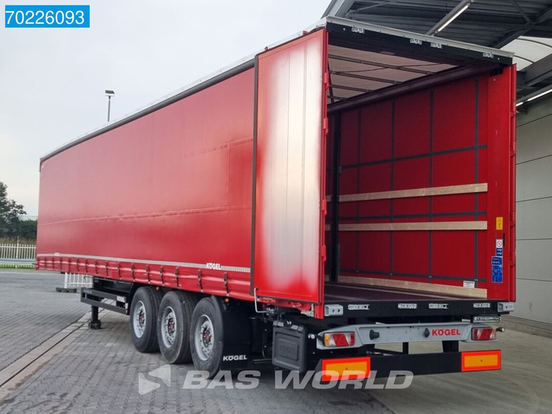 New Curtainsider semi-trailer Kögel S24-1 3 axles More Units Available NEW BPW/SAF Liftachse Edscha.: picture 9