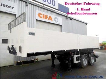 Dropside/ Flatbed semi-trailer Kotschenreuther SP 18 2 Achs Pritsche 25t.NL 1.Hand DeutschesFhz: picture 1