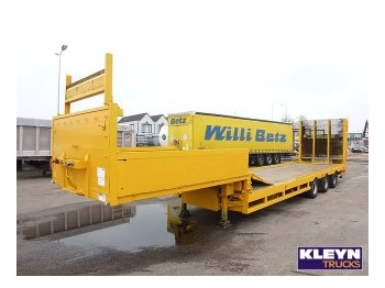Low loader semi-trailer for transportation of heavy machinery Kotschenreuther STL 330  HYDRAULIC RAMPS: picture 1