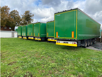 Krone 15 x 3-Achs Bordwand /Edscha/kein ROST  - Curtainsider semi-trailer: picture 1