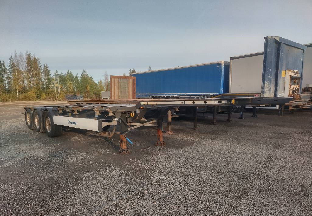 Krone Hanhenkaula, jatkokeula ja perä  - Container transporter/ Swap body semi-trailer: picture 2