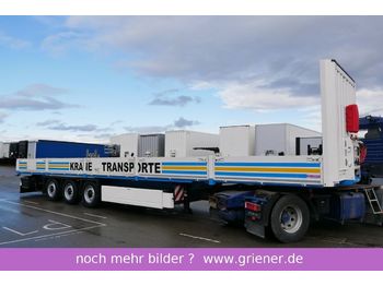 Dropside/ Flatbed semi-trailer Krone SDP 27 / BAUSTOFF TWISTLOCK CONTAINER: picture 1