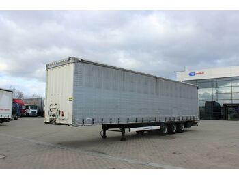 Curtainsider semi-trailer Krone SD 04 , LOWDECK, LIFTING AXLE, SAF, LIFTING ROOF: picture 1