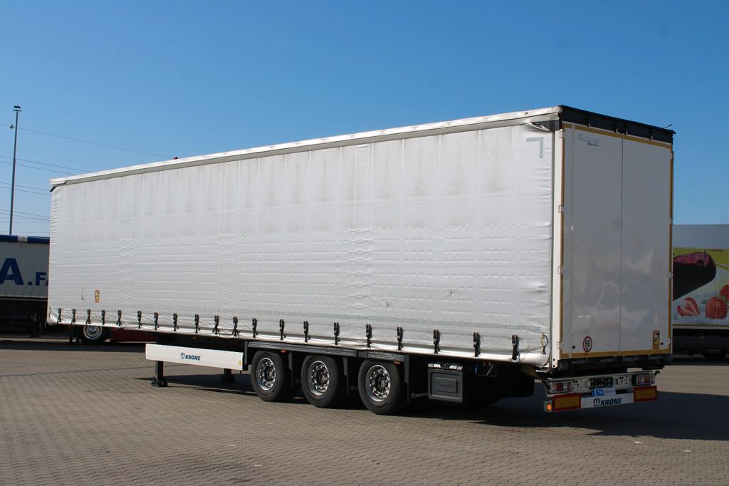Krone SD 04, LOWDECK, LIFT AXLE, LIFT ROOF  - Curtainsider semi-trailer: picture 4