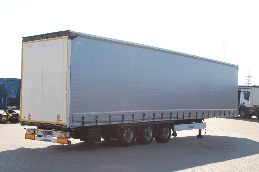 Krone SD 04, LOWDECK, LIFT AXLE, LIFT ROOF  - Curtainsider semi-trailer: picture 3