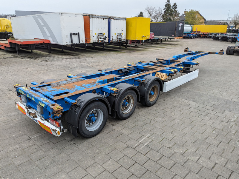 Krone SD 27 3-Assen BPW - Achterschuiver - Trommelremmen - 5550kg - Alle Aansluitingen - 10/2024APK (O1781) - Container transporter/ Swap body semi-trailer: picture 2
