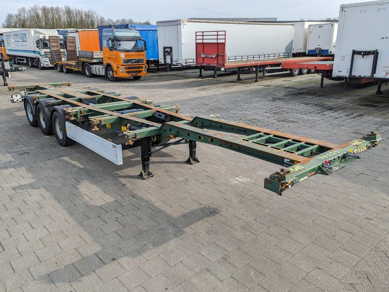 Krone SD 27 3-Assen BPW - Back Slider - DrumBrakes - 5280kg - 10 units in stock (O1777) - Container transporter/ Swap body semi-trailer: picture 4