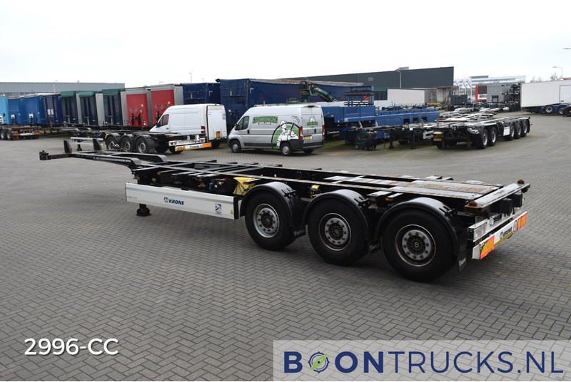 Krone SD BOX LINER | 2x20-40-45ft HC * LIFT AXLE * DISC BRAKES * 10x AVAILABLE - Container transporter/ Swap body semi-trailer: picture 3