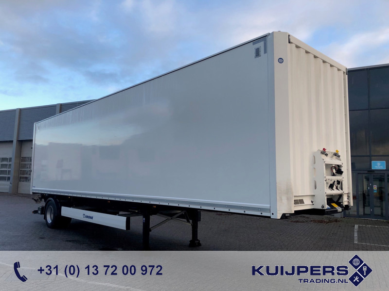 Krone SD Dry Liner / BPW Stuuras / City / Box 11 mtr / Laadklep / APK TUV 01-25 - Closed box semi-trailer: picture 1