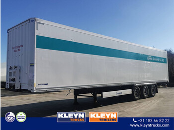 Closed box semi-trailer Krone SD liftaxle: picture 1