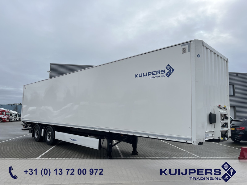 Krone SZ Dry Liner / Box Trailer / Stuuras / Laadklep / APK TUV 08-24 - Closed box semi-trailer: picture 1