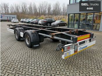 Container transporter/ Swap body semi-trailer Krone ZZ / SAF Achsen / Tandem / 50 mm: picture 1