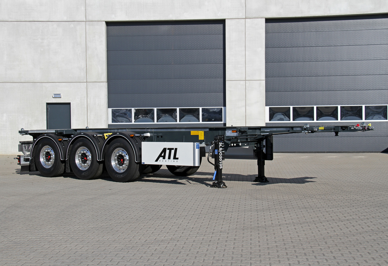 LAG 30' Containerchassis  type 3LS/O - Container transporter/ Swap body semi-trailer: picture 1