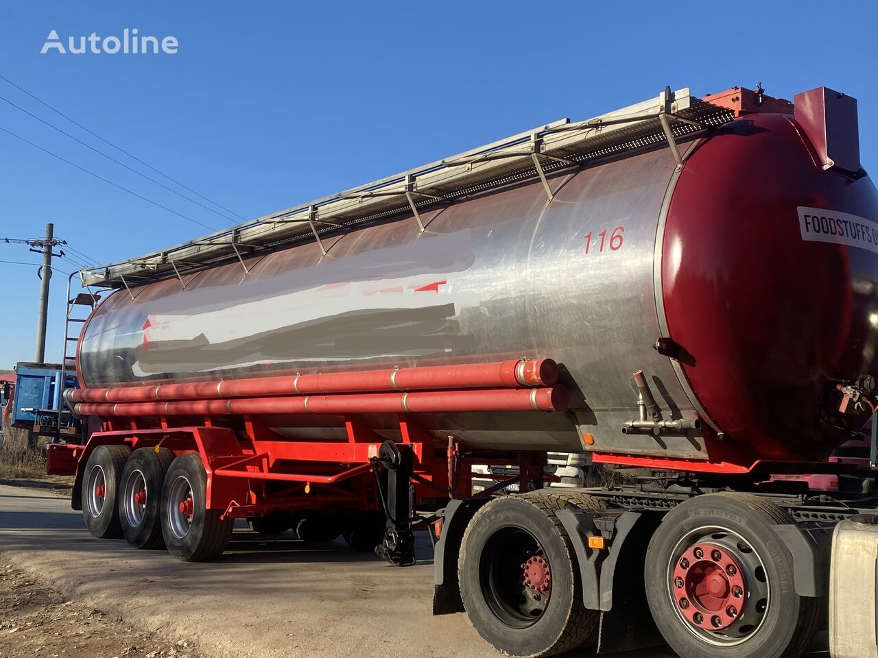 Tank semi-trailer for transportation of chemicals LAG AGRICULTURA - ARCURI - INOX ALIMENTAR - 30 000 L: picture 19