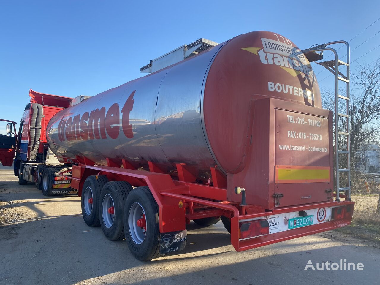 Tank semi-trailer for transportation of chemicals LAG AGRICULTURA - ARCURI - INOX ALIMENTAR - 30 000 L: picture 6