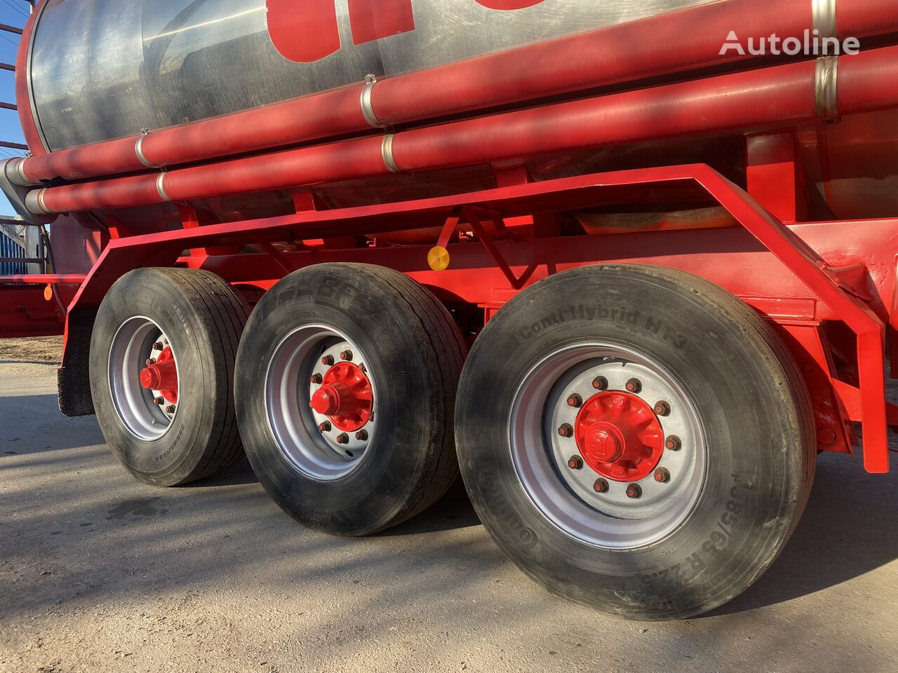 Tank semi-trailer for transportation of chemicals LAG AGRICULTURA - ARCURI - INOX ALIMENTAR - 30 000 L: picture 20